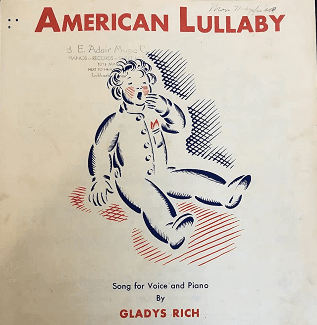 American Lullaby from Gladys Rich