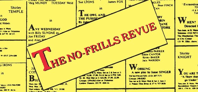 In The Quiet Of Your Arms from The No Frills Revue